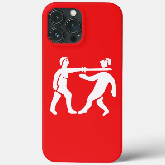 Coques Case-Mate iPhone Drapeau Empire du Bénin / Emblème (Verso)