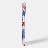 Coques Case-Mate iPhone drapeau en bois britannique (Verso / Droite)