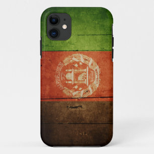 Etui iPhone Case-Mate Drapeau en bois de l'Afghanistan ; Afghan