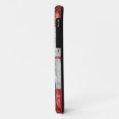 Coques Case-Mate iPhone Drapeau en bois du Canada (Dos/Gauche)