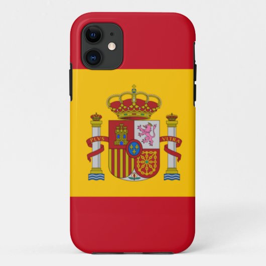 Coques Case-Mate iPhone drapeau espagne (Dos)