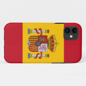 Coques Case-Mate iPhone drapeau espagne (Dos (Horizontal))