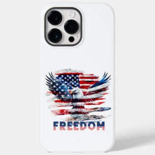 Coque Pour Pour iPhone 14 Pro Max Drapeau et aigle des Etats-Unis.Liberté.