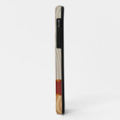 Coques Case-Mate iPhone Drapeau et carte en bois américain (Dos/Gauche)
