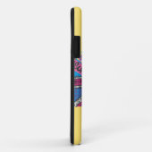 Coques Case-Mate iPhone Drapeau et os croisés de Supergirl (Dos/Droite)