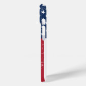 Coques Case-Mate iPhone Drapeau éteint des USA (Verso / Gauche)