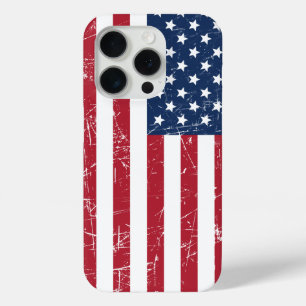 Coque iPhone 15 Pro Drapeau éteint des USA