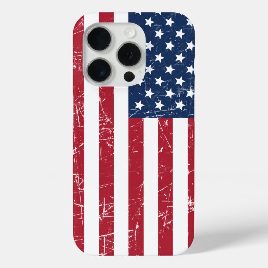 Coques Case-Mate iPhone Drapeau éteint des USA (Verso)