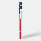 Coques Case-Mate iPhone Drapeau éteint des USA (Verso / Gauche)