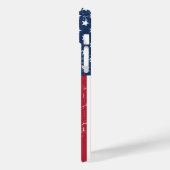 Coques Case-Mate iPhone Drapeau éteint des USA (Verso / Gauche)