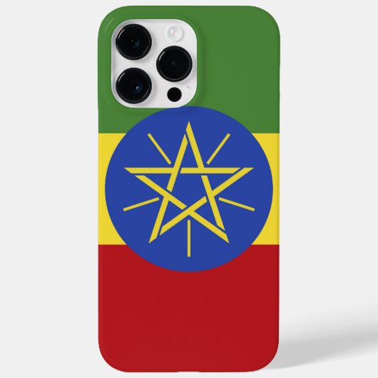 Coques Case-Mate iPhone Drapeau éthiopien (Verso)
