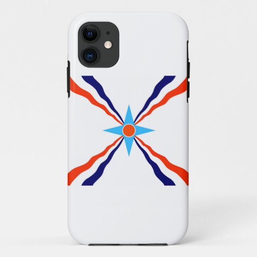Coques Case-Mate iPhone drapeau ethnique du peuple assyrien (Dos)