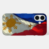Coques Case-Mate iPhone drapeau filipino (Verso (horizontal))