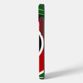 Coques Case-Mate iPhone Drapeau Fluid Kenyan : Un design moderne (Verso / Gauche)