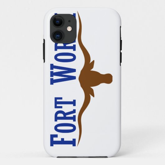Coques Case-Mate iPhone Drapeau Fort Worth (Dos)