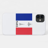 Coques Case-Mate iPhone Drapeau français à thème Paris (Dos (Horizontal))