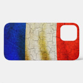 Coques Case-Mate iPhone Drapeau France fissuré Coque-coque iphone (Verso (horizontal))