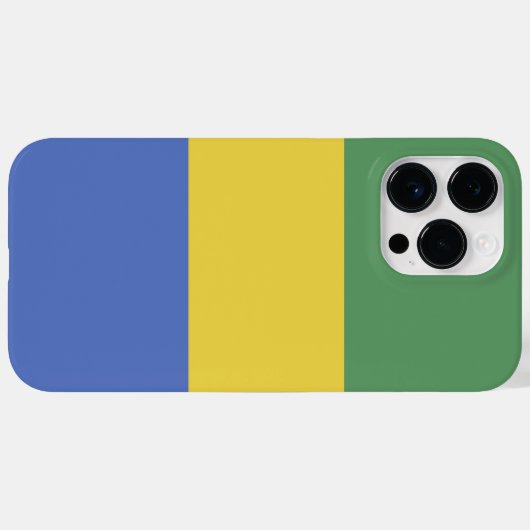 Coques Case-Mate iPhone Drapeau Gabon (Verso (horizontal))