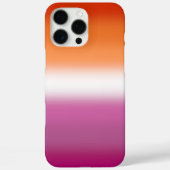 Coques Case-Mate iPhone Drapeau Gradient Lesbian Pride - Drapeau Lesbian (Verso)
