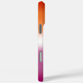 Coques Case-Mate iPhone Drapeau Gradient Lesbian Pride - Drapeau Lesbian (Verso / Droite)