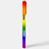 Coques Case-Mate iPhone Drapeau Gradient LGBTQ+ Rainbow Pride - Drapeau Ra (Verso / Droite)