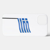 Coques Case-Mate iPhone Drapeau grec (Verso (horizontal))