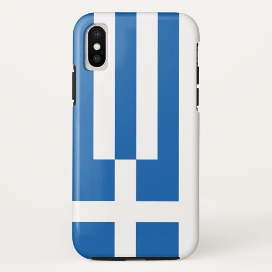 Coques Case-Mate iPhone Drapeau grec (Dos)