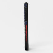 Coques Case-Mate iPhone Drapeau Grunge U.S.A (Dos/Gauche)