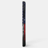Coques Case-Mate iPhone Drapeau Grunge U.S.A (Dos/Gauche)