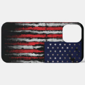 Coques Case-Mate iPhone Drapeau Grunge U.S.A (Retour (horizontal))