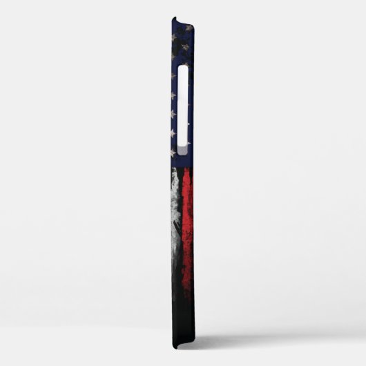 Coques Case-Mate iPhone Drapeau Grunge U.S.A (Verso / Gauche)