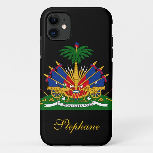Coques Case-Mate iPhone Drapeau haïtien (Dos)