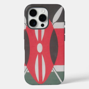 Coques iPhone 16 Pro Drapeau Harambe vintage Kenya