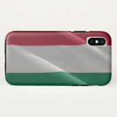 Coques Case-Mate iPhone Drapeau hongrois - (Dos (Horizontal))