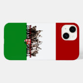 Coques Case-Mate iPhone Drapeau hongrois de Budapest Heroes (Verso (horizontal))