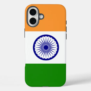 Coques iPhone 16 Plus Drapeau indien