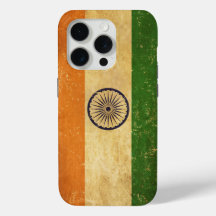 Drapeau indien Vintage Grunge