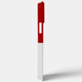 Coques Case-Mate iPhone Drapeau indonésien avec l'ACO (Verso / Droite)