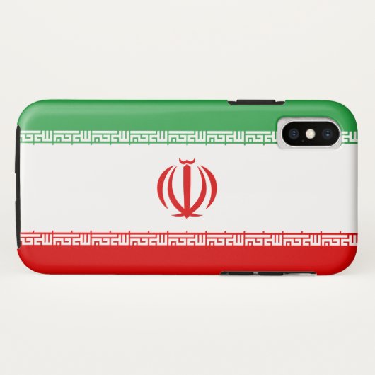 Coques Case-Mate iPhone Drapeau Iran (Dos (Horizontal))