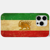 Coques Case-Mate iPhone Drapeau Iran Lion et Sun Shah d'Iran (Verso (horizontal))