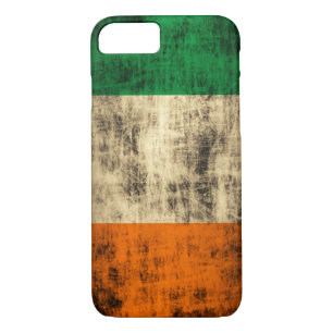 Coque iPhone 8/7 Drapeau irlandais grunge