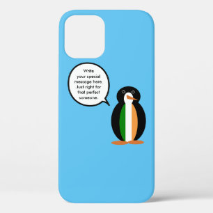 Case-Mate iPhone Case Drapeau irlandais parlant Mme Penguin