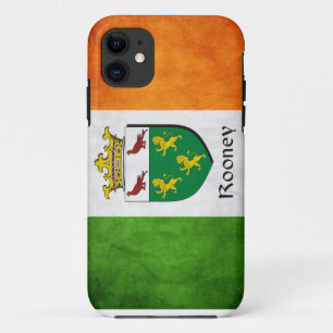Coque iPhone 11 Drapeau irlandais Rooney