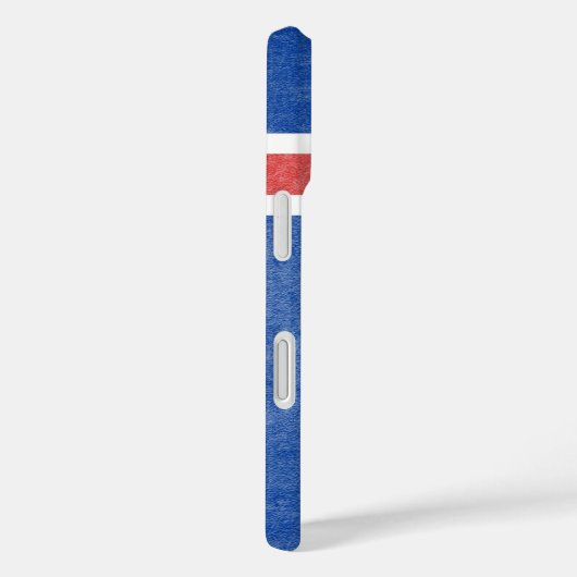 Coques Case-Mate iPhone Drapeau Islande Grunge (Verso / Droite)