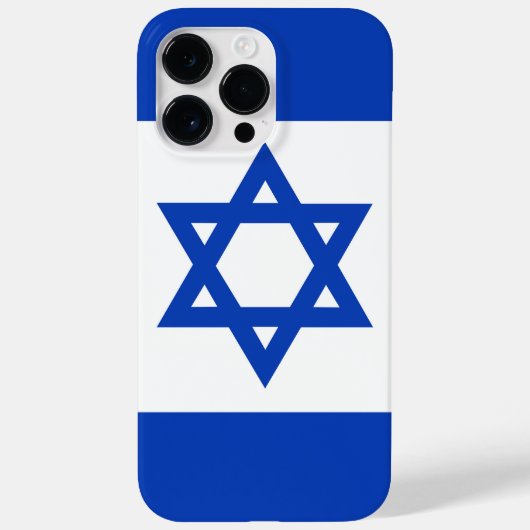 Coques Case-Mate iPhone Drapeau Israël (Verso)