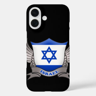 Coques iPhone 16 Drapeau israélien