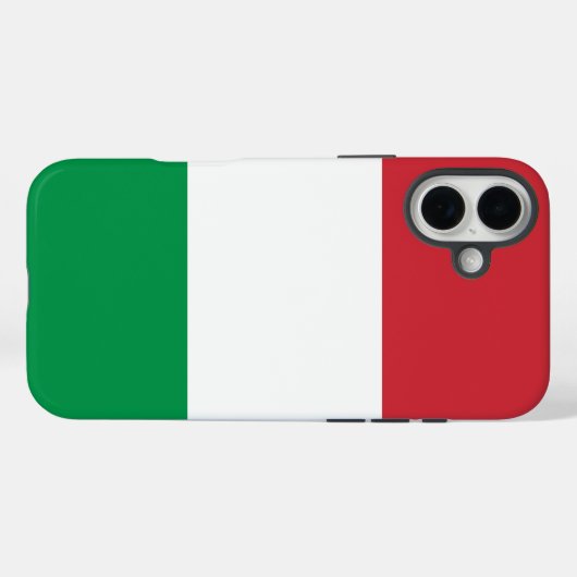 Coques Case-Mate iPhone Drapeau Italie (Verso (horizontal))