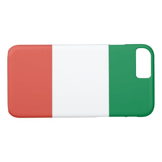 Coques Case-Mate iPhone drapeau italien (Dos (Horizontal))