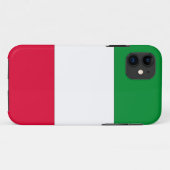 Coques Case-Mate iPhone Drapeau italien (Dos (Horizontal))