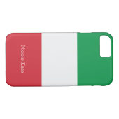 Coques Case-Mate iPhone Drapeau italien (Dos (Horizontal))
